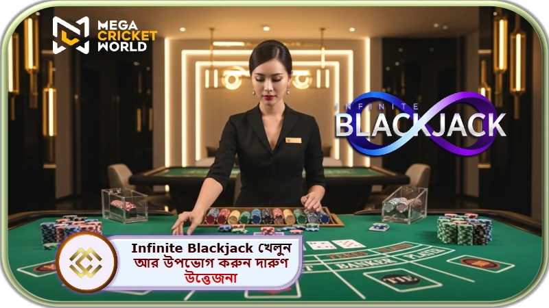 2025 সালে MCW ক্যাসিনোতে Infinite Blackjack খেলুন আর উপভোগ করুন দারুণ উত্তেজনা, রিয়েল মানি জয়ের সম্ভাবনা!